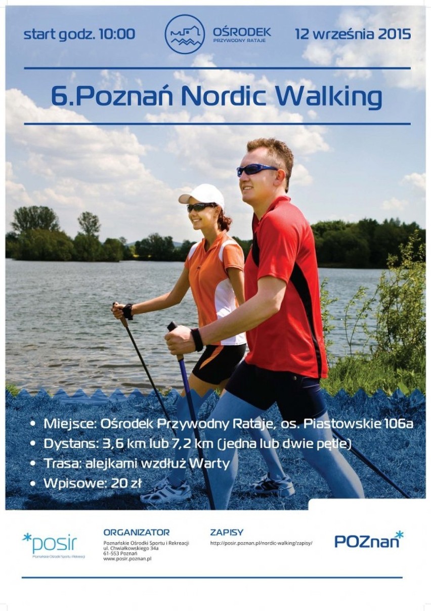 6. Poznań Nordic Walking w sobotę, 12 września
