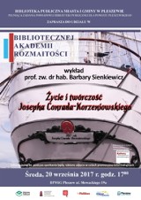 Wykład prof. dr hab. Barbary Sienkiewicz w pleszewskiej bibliotece już dziś!