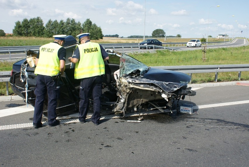 Tragiczny wypadek na drodze krajowej 7 [Zdjęcia]
