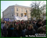 Marsz ku dobru. Manifestacja w Łomży