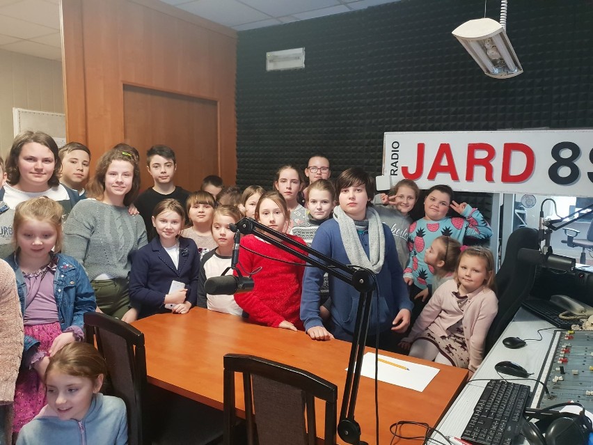 Dzieciaki z Orli na żywo w Radiu Jard. Ferie 2019 w Białymstoku [zdjęcia]