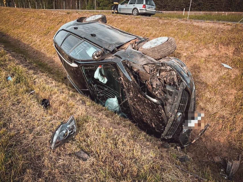 Pomiędzy Żabowem a Wojcieszynem doszło dzisiaj do wypadku