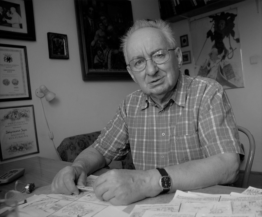 Zbigniew Jujka nie żyje. Przez ponad pół wieku bawił swoimi obrazkami pokolenia czytelników "Dziennika Bałtyckiego" 