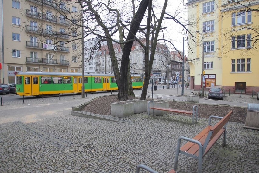 Skwer Trzech Tramwajarek może wkrótce powstać na poznańskich...