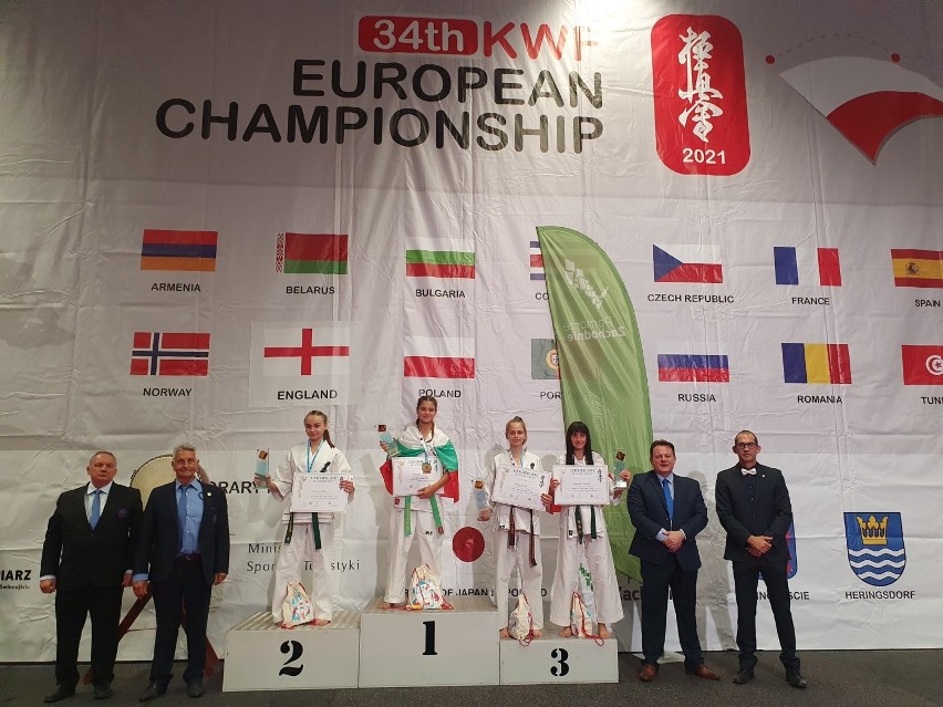 Dwa medale zawodniczek NKS Karate Kyokushin na Mistrzostwach Europy [ZDJĘCIA]