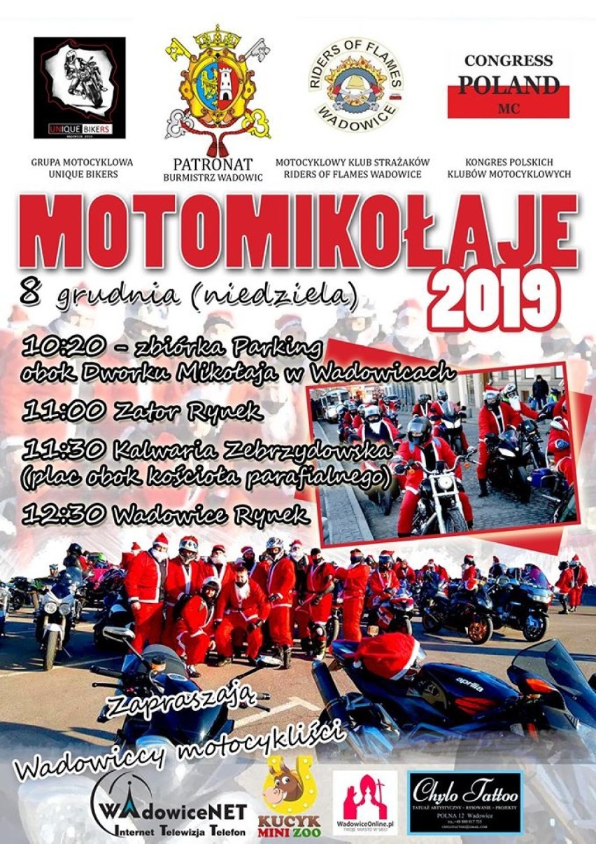 Jak co roku od kilku lat motocykliści ziemi wadowickiej...