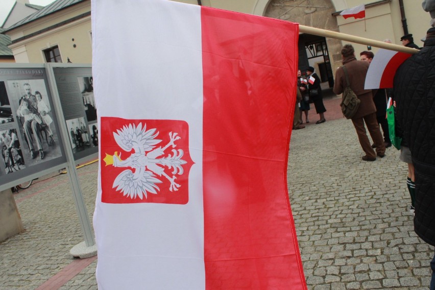 "Józef Piłsudski. Dziadek". Wystawa na Rynku Solnym w Zamościu