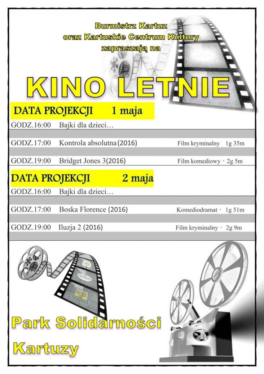 Kino Letnie Kartuzy 2017
