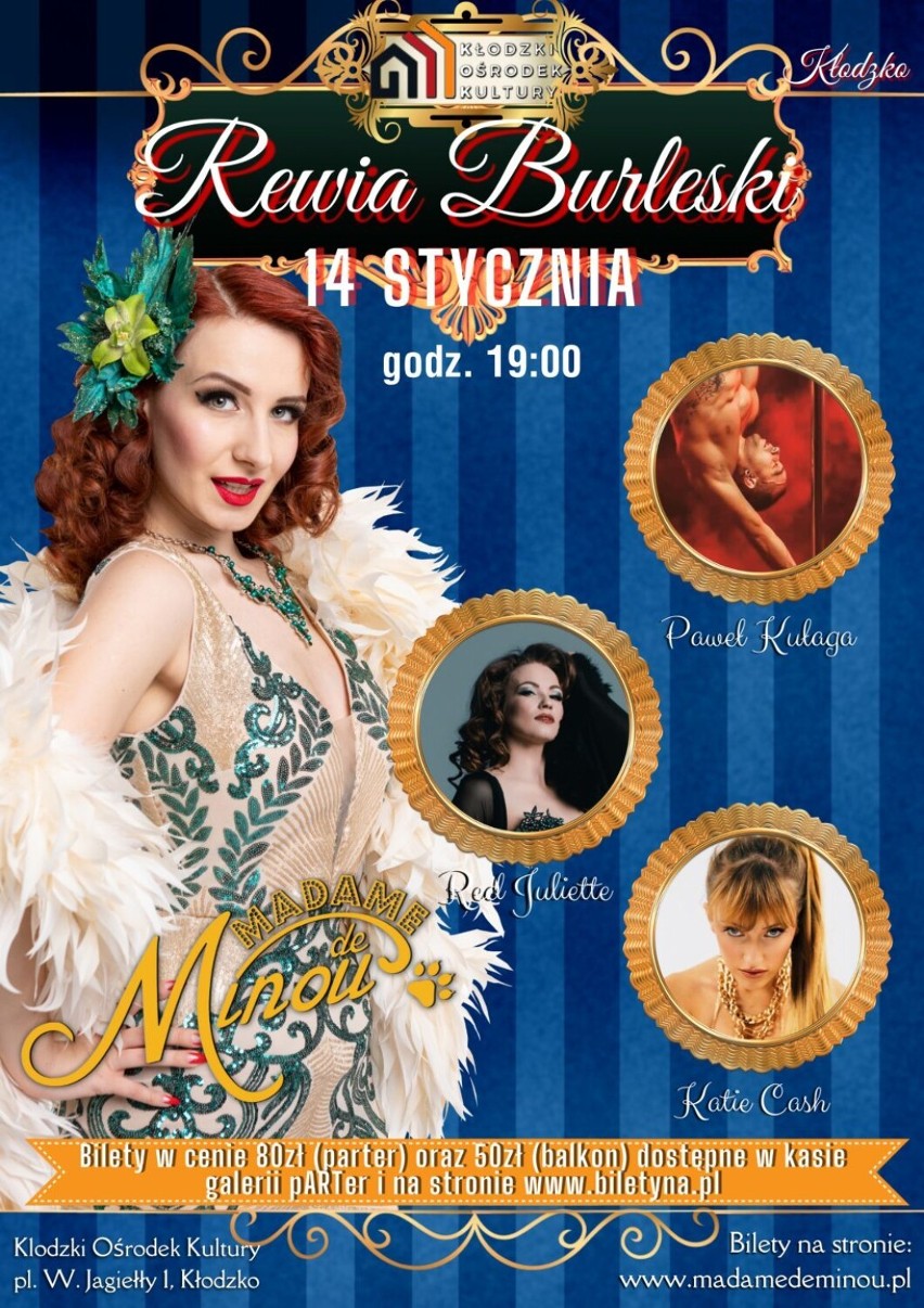 14.01, godz. 19.00 Rewia Burleski...