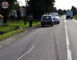 Kolonia Hostynne. 83-letnia rowerzystka trafiła do szpitala, wymusiła pierwszeństwo