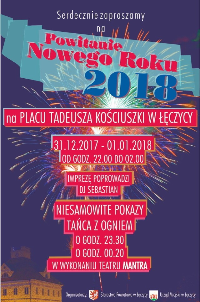 Sylwester 2018 w Łęczycy