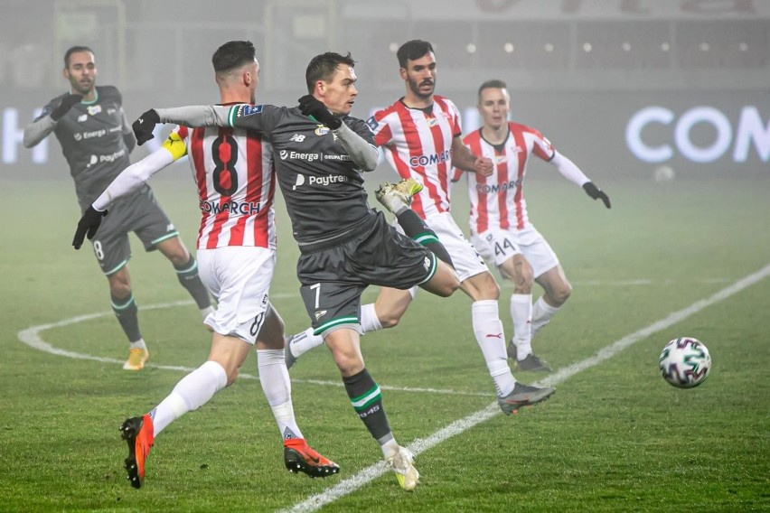 Cracovia - Lechia Gdańsk 19.12.2020 r. Biało-zieloni zagrali wreszcie dobrze i skutecznie. Oceniamy piłkarzy Lechii [galeria]