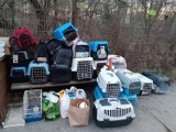 OTOZ Animals Inspektorat Gliwice dostarcza na Ukrainę klatki dla zwierząt 