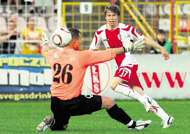 Jakub Kosecki chce strzelać gole na nowym stadionie