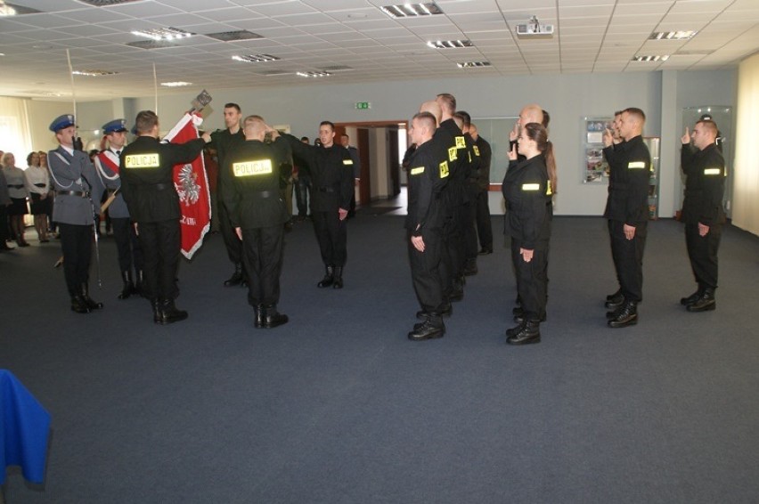 Ślubowanie policjantów w Kielcach