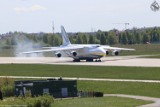 Gdynia. Na lotnisku w Babich Dołach wylądował potężny samolot Antonov Airlines [ZDJĘCIA, FILM]