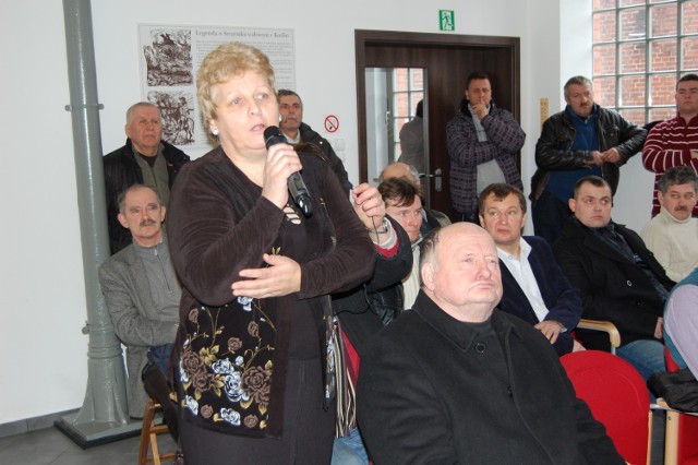 Danuta Hojarska pytała w imieniu żuławskich rolników, kiedy wypłacane będą dopłaty