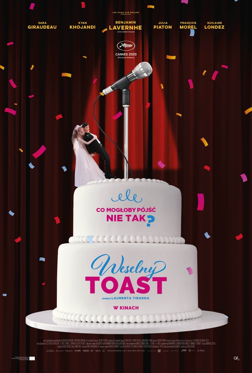 "Weselny toast", francuska komedia na powrót Czwartkowych Spotkań Klubu Filmowego. Zaprasza Ewa Tomczak, kierująca kinem SCK