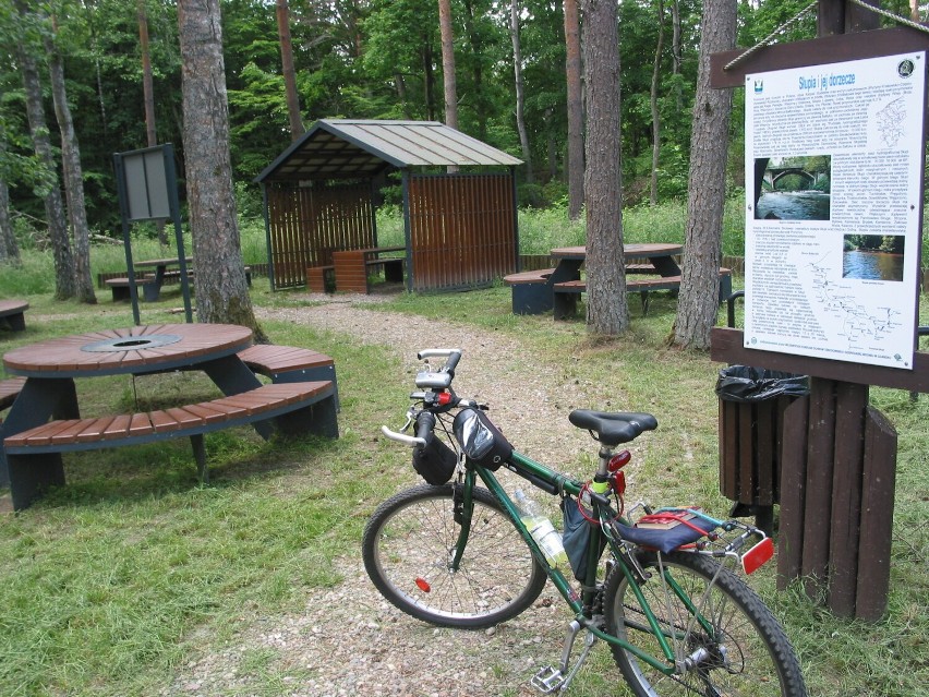 Na stacyjce rowerowej u wrót Parku Krajobrazowego „Dolina...