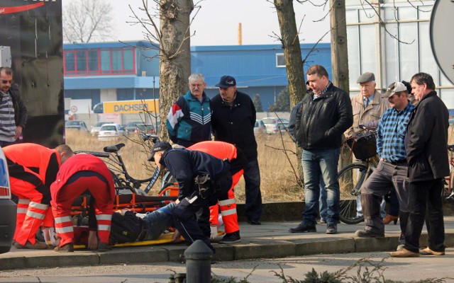 Krotoszyn - Wypadek na skrzyżowaniu