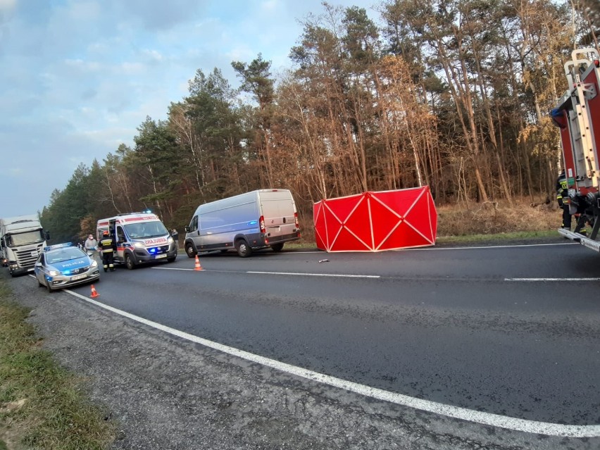 Śmiertelny wypadek na DK 91 w okolicach Radomska. Nie żyje...