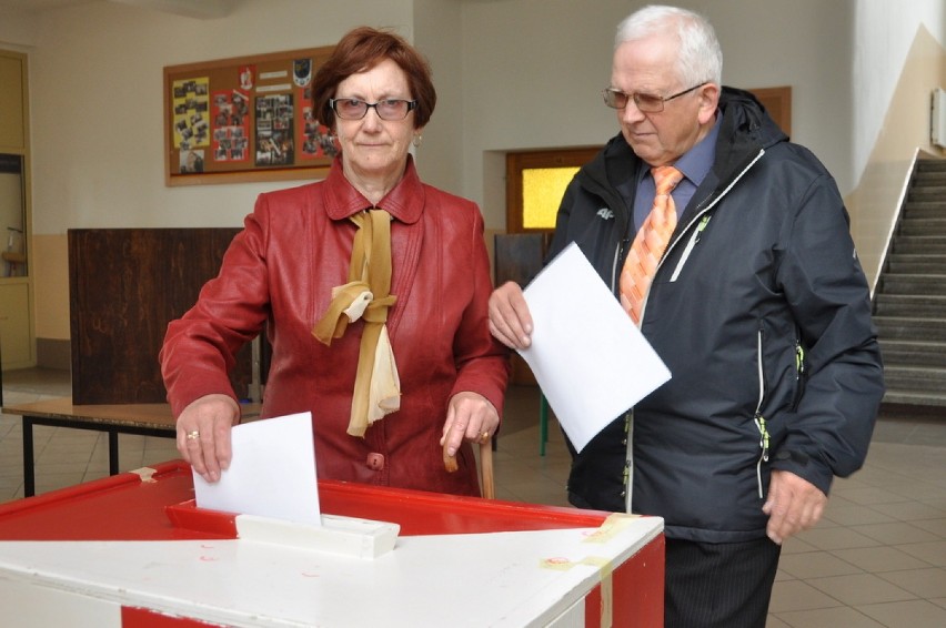 Żukowo - głosowanie w wyborach prezydenckich 2015,...