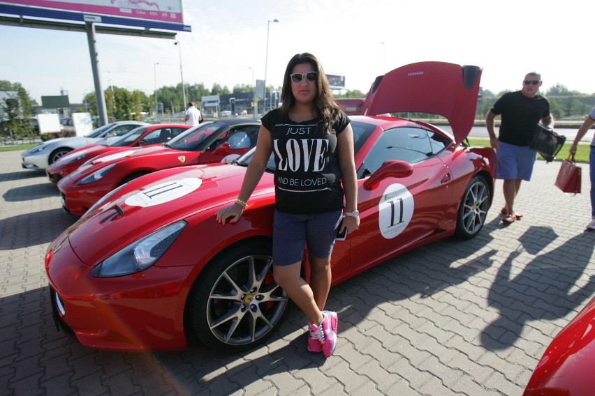 Rajd Ferrari z Katowic do Sopotu