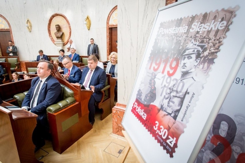 Podczas sesji Sejmiku Województwa Śląskiego, zaprezentowano...