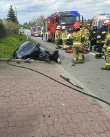 Wypadek pod Krakowem. Kilka osób poszkodowanych