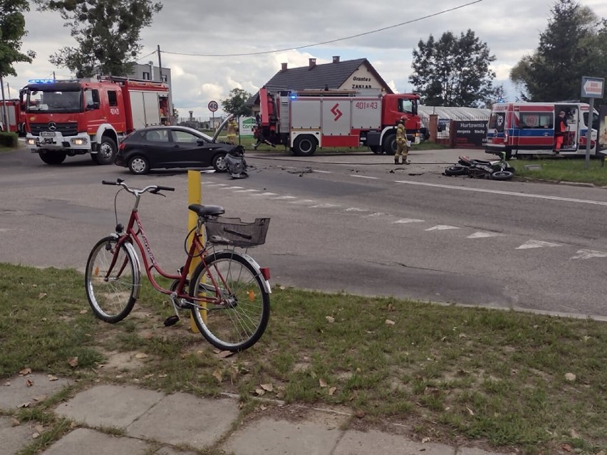 Śmiertelny wypadek w Brzegu 28.08.2021r.