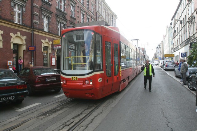 Wypadek tramwaju w Katowicach