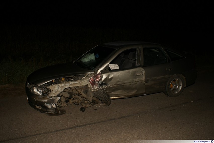 Kolno: Dwóch pijanych kierowców spowodowało kolizję [zdjęcia]