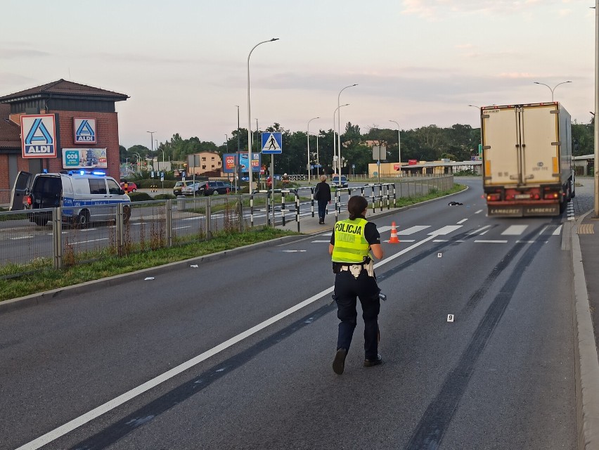 Potrącenie pieszego na alei Wojska Polskiego w Kaliszu