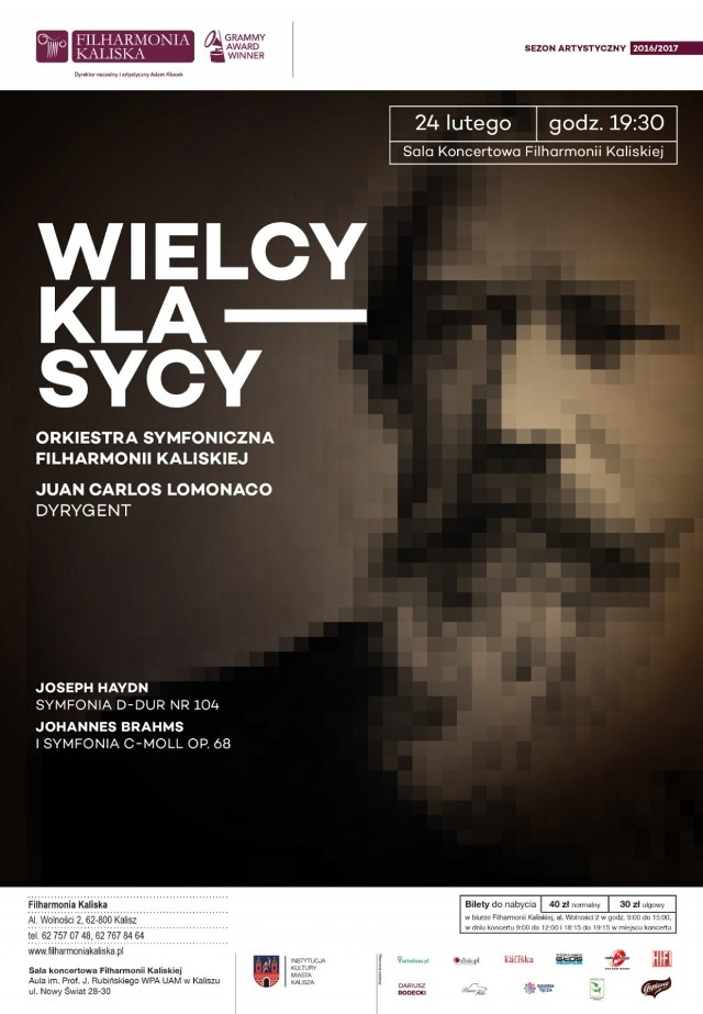Filharmonia Kaliska. Koncert "Wielcy klasycy"