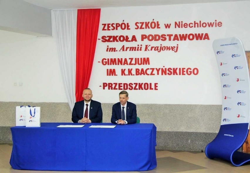 GÓRA. Gmina Niechlów przystąpiła do  klastra edukacyjnego Legnickiej Specjalnej Strefy Ekonomicznej [ZDJĘCIA]