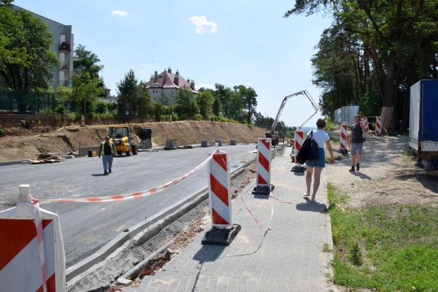 Trwa remont ulicy Wojska Polskiego w Kielcach. Prace idą pełną parą. Kiedy zakończenie budowy? Zobacz zdjęcia