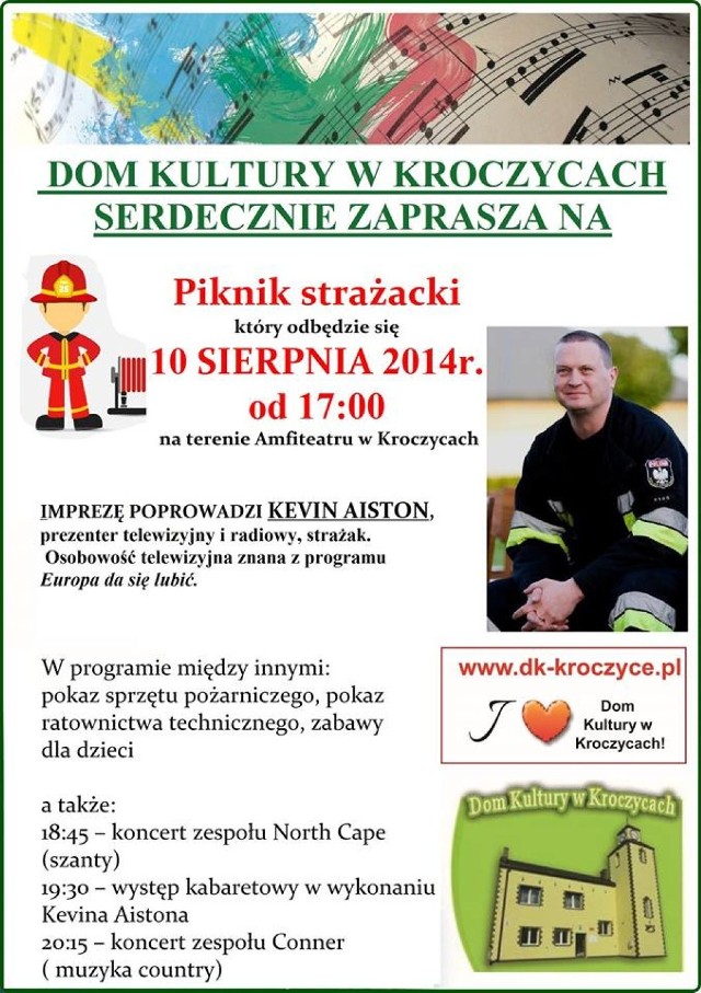 Piknik strażacki w Kroczycach już w najbliższą niedzielę, 10 sierpnia.
