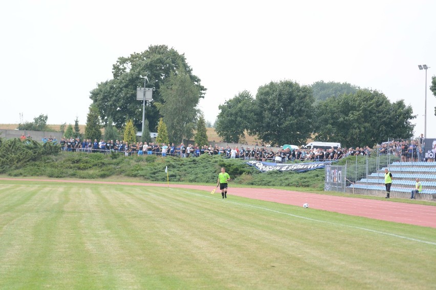 Kibice na meczu Naprzód Jabłonowo Pomorskie - SP Zawisza Bydgoszcz