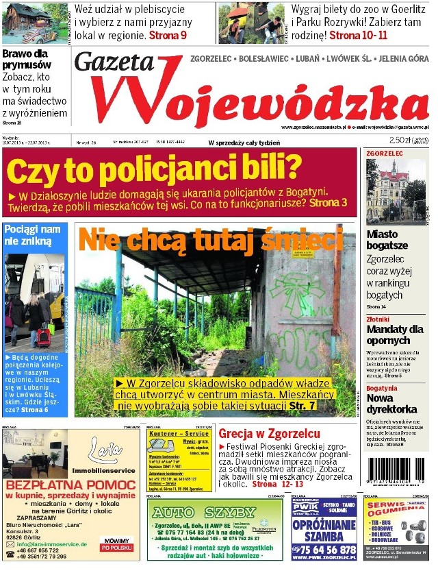 Gazeta Wojewódzka - 16-22 lipca