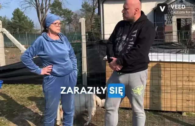 Danuta Kadela i Kamil Biegański w Psikątku