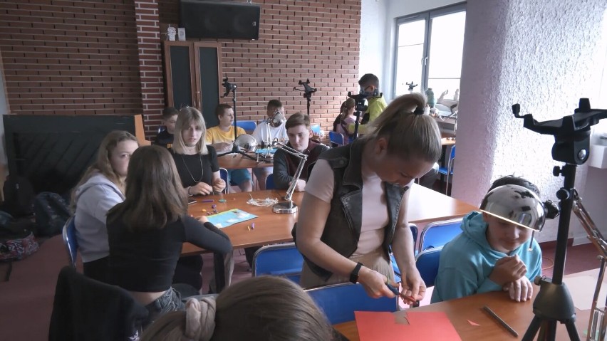 Tworzenie animacji poklatkowej, warsztaty w Elblągu (video)