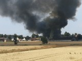 Pożar w Chróścinie Opolskiej. Pali się stodoła, zabudowania gospodarcze oraz dom. W ogniu zginęły krowy