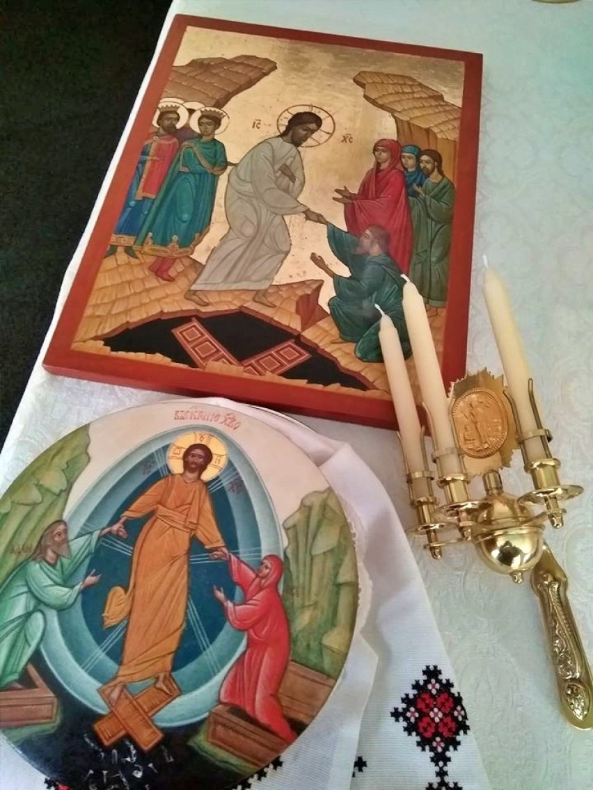Zmartwychwstanie Pańskie w Cerkwi Poczęcia Świętego Jana Chrzciciela w Człuchowie