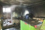 Pożar kotłowni!  Ogień był w pomieszczeniach piwnicznych przy ul. Kcyńskiej w Wągrowcu