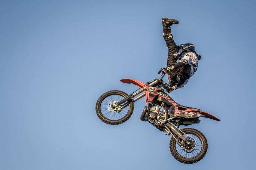 Pokaz freestyle motocross odbył się w Szwacinie