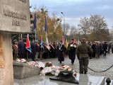 Narodowe Święto Niepodległości. Uroczystość na pl. Zwycięstwa w Pile