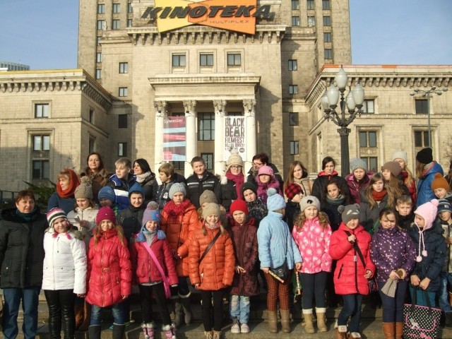 Uczniowie PSP w Strzelcach Małych na Koncercie Charytatywnym w Warszawie