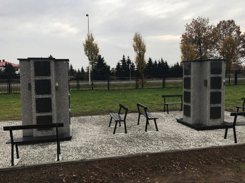 Kolumbarium w Żorach - przy cmentarzu komunalnym powstały pierwsze moduły na urny