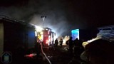 Groźny pożar w Braciszewie! Na miejscu straż z całego powiatu, Poznania, Wągrowca i Pobiedzisk!