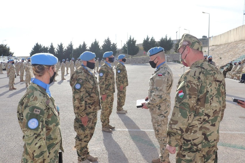 Medale dla uczestników misji ONZ. Wśród nich żołnierze "Błękitnej" Brygady